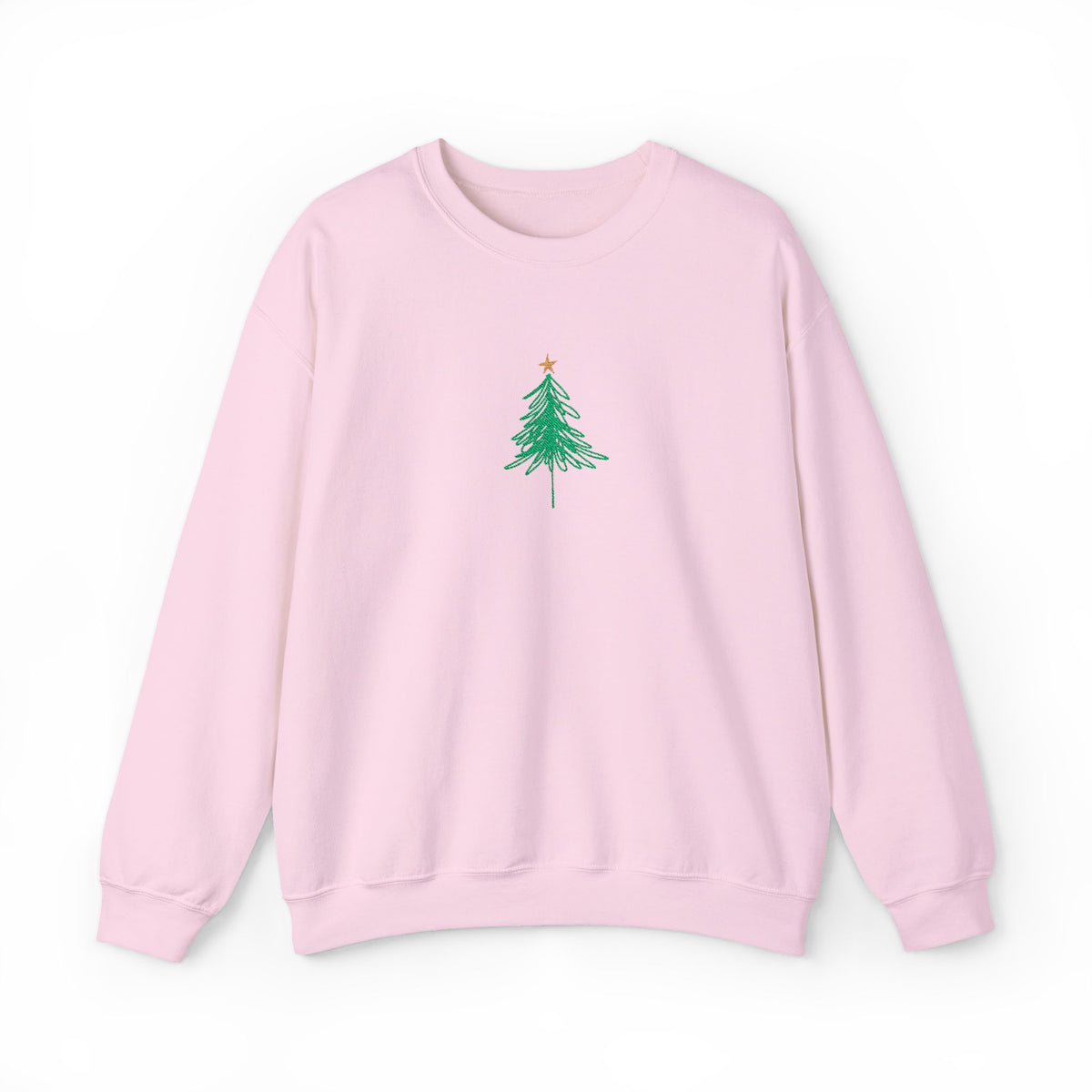 Minimal Christmas Tree Sweatshirt Gift For Sister Holiday Crewneck Present For Wife Elegant Graphic – product image 7