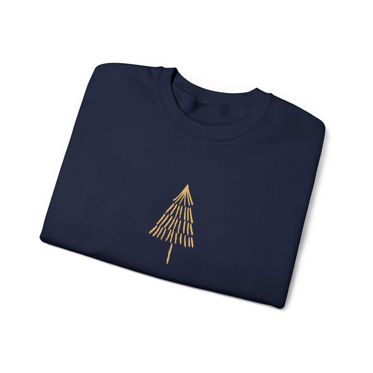 Minimal Tree Sweatshirt Gift For Mom Christmas Crewneck Winter Present For Sister Elegant Stitch