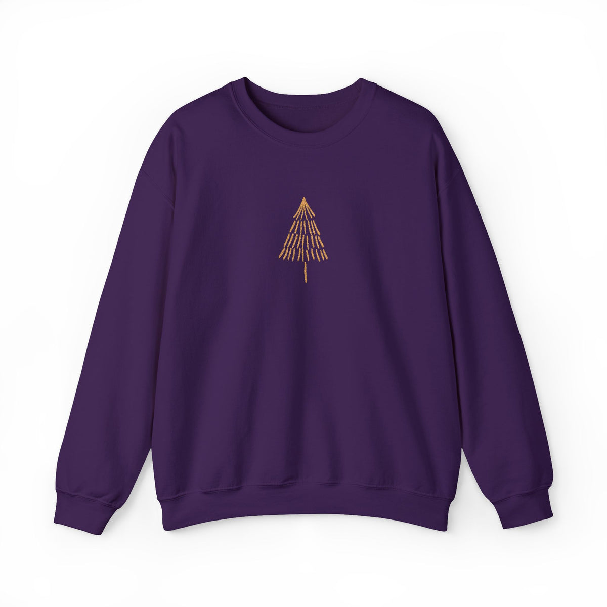 Minimal Tree Sweatshirt Gift For Mom Christmas Crewneck Winter Present For Sister Elegant Stitch – product image 17
