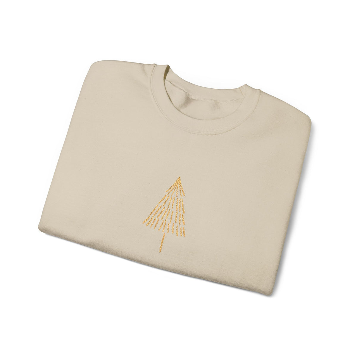 Minimal Tree Sweatshirt Gift For Mom Christmas Crewneck Winter Present For Sister Elegant Stitch – product image 7