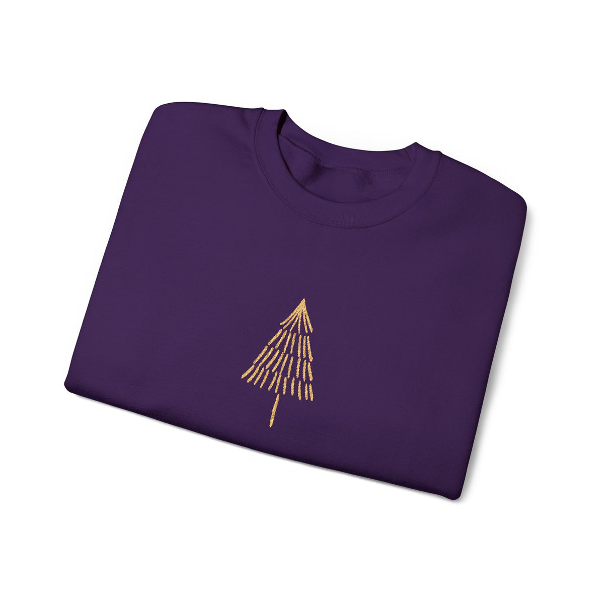 Minimal Tree Sweatshirt Gift For Mom Christmas Crewneck Winter Present For Sister Elegant Stitch – product image 8