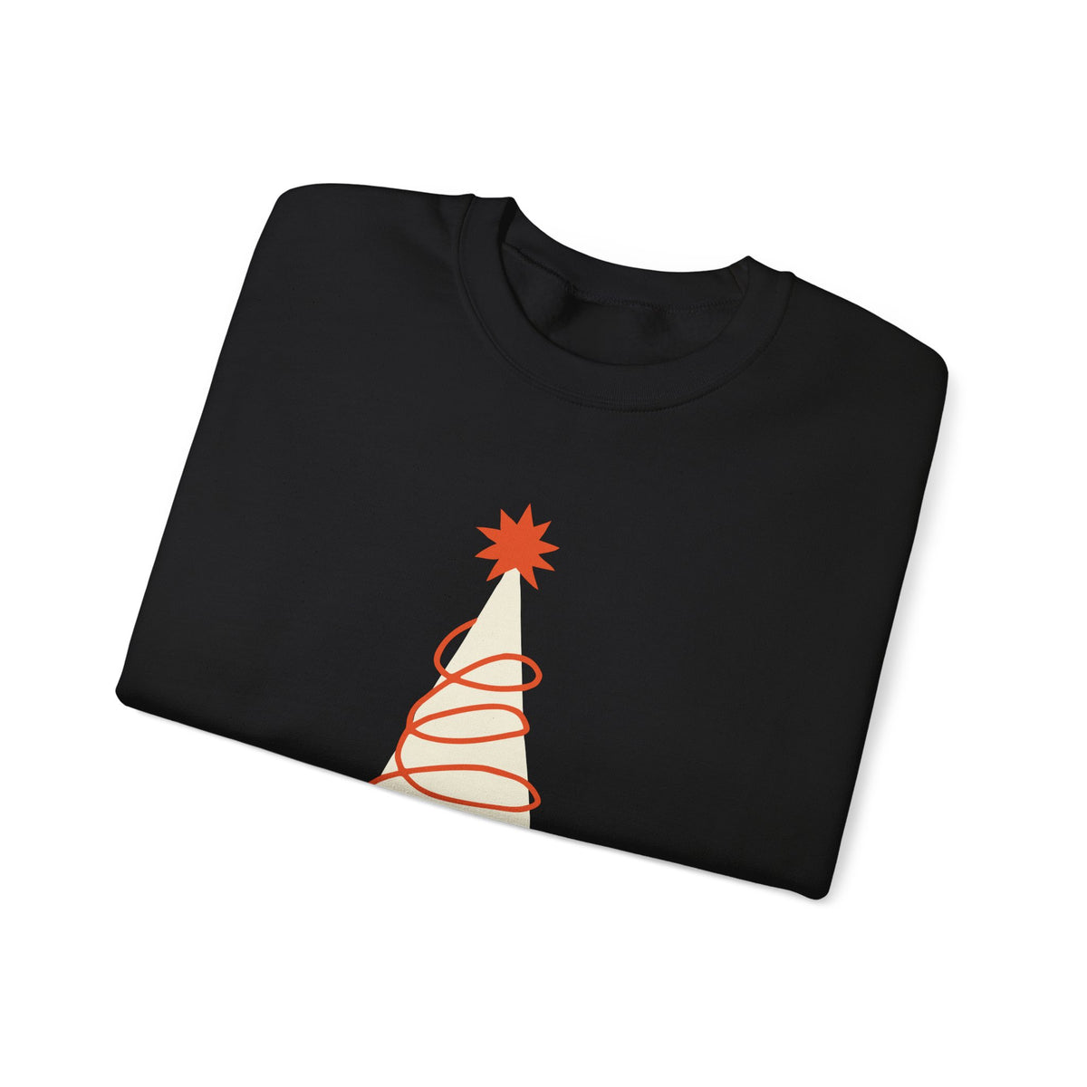 Minimalist Christmas Sweatshirt Gift For Mom Graphic Crewneck Seasonal Winter Present For Sister – product image 2