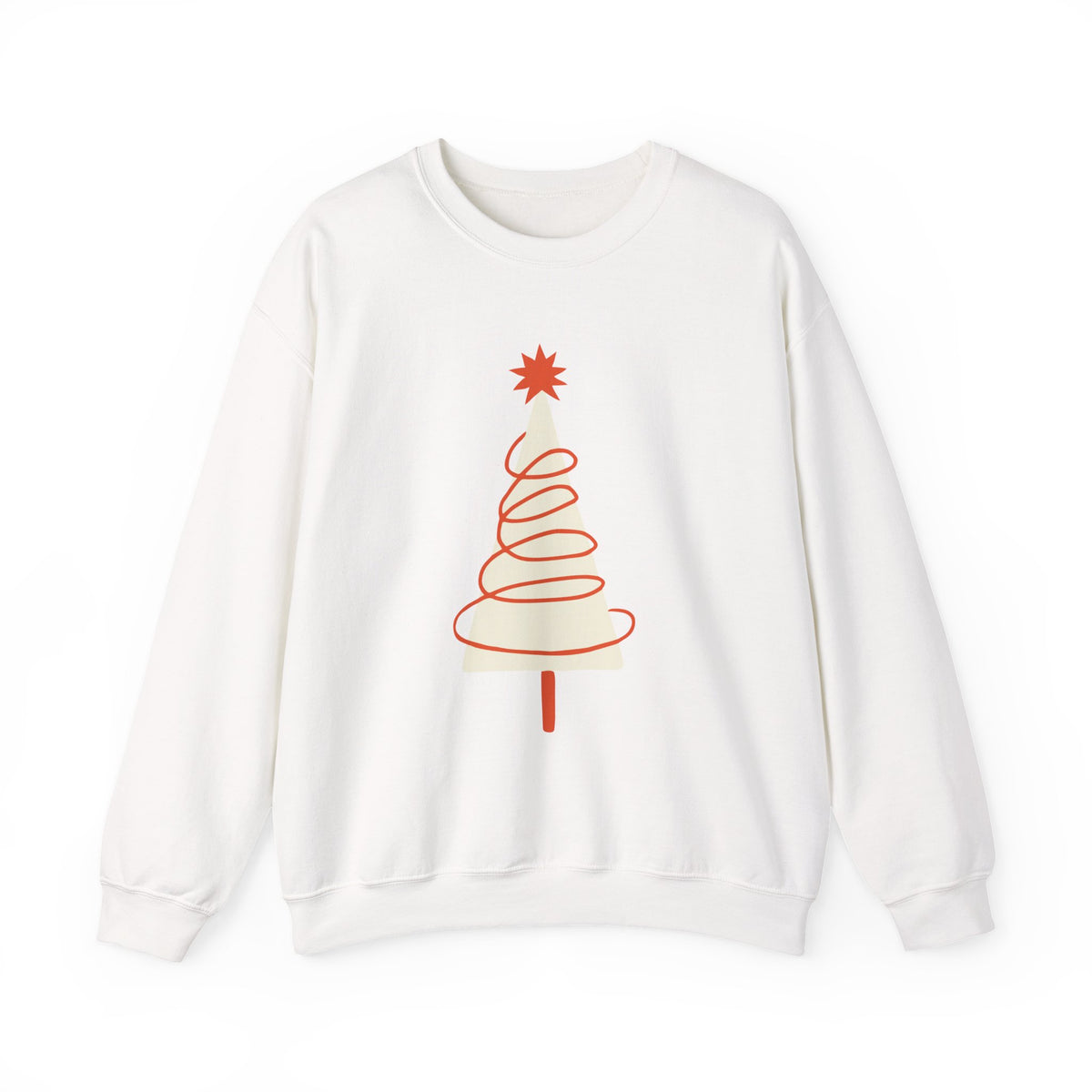 Minimalist Christmas Sweatshirt Gift For Mom Graphic Crewneck Seasonal Winter Present For Sister – product image 5
