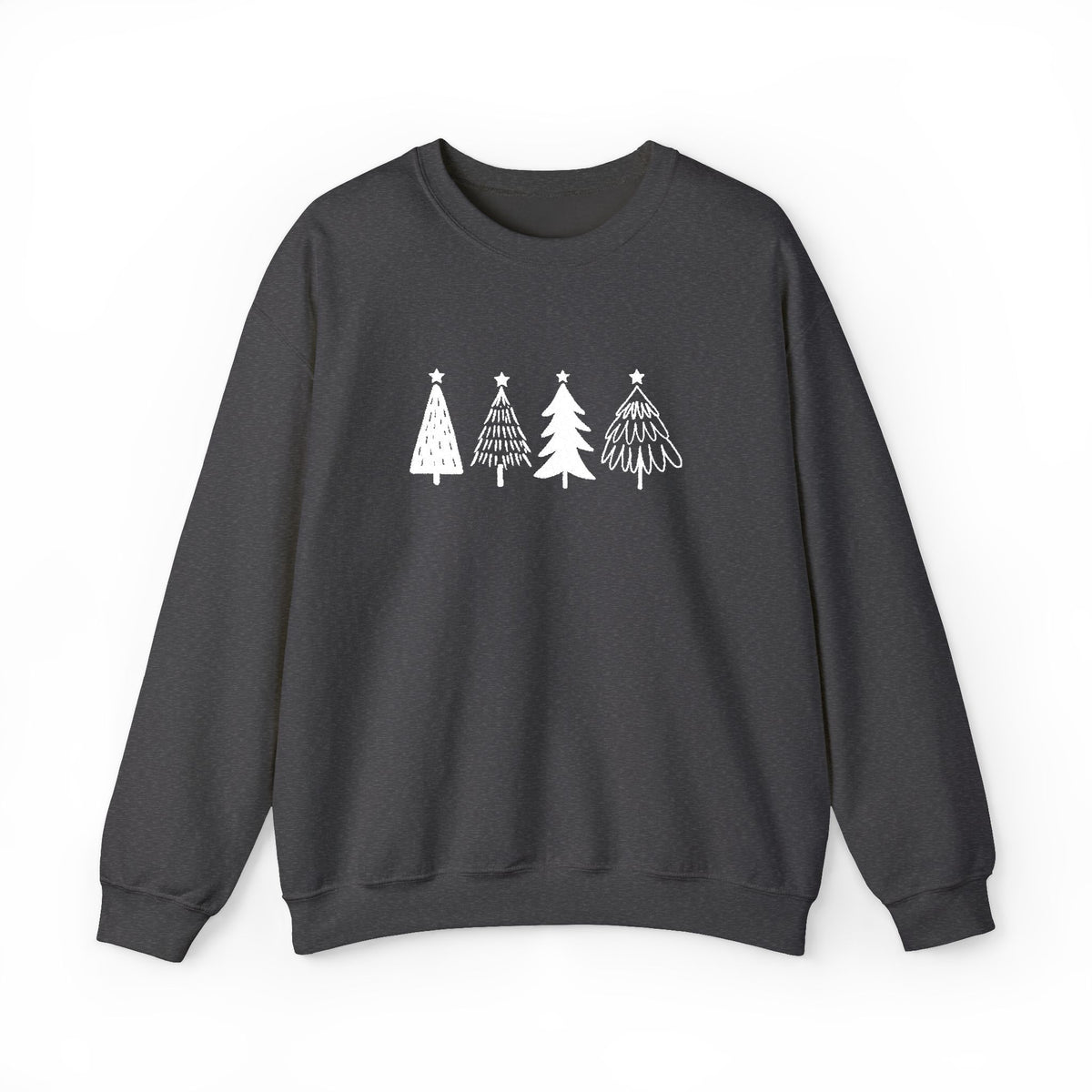 Nordic Christmas Tree Sweatshirt Girlfriend Gift Minimal Holiday Crewneck Scandinavian Winter Sweater – product image 11