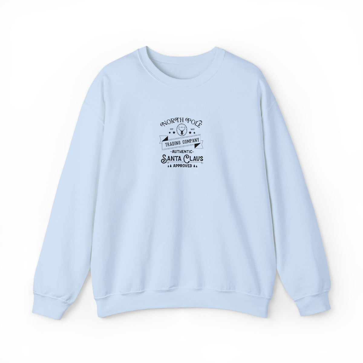 North Pole Embroidered Sweatshirt For Christmas Movie Night Vintage Christmas Crewneck Cozy Holiday – product image 10