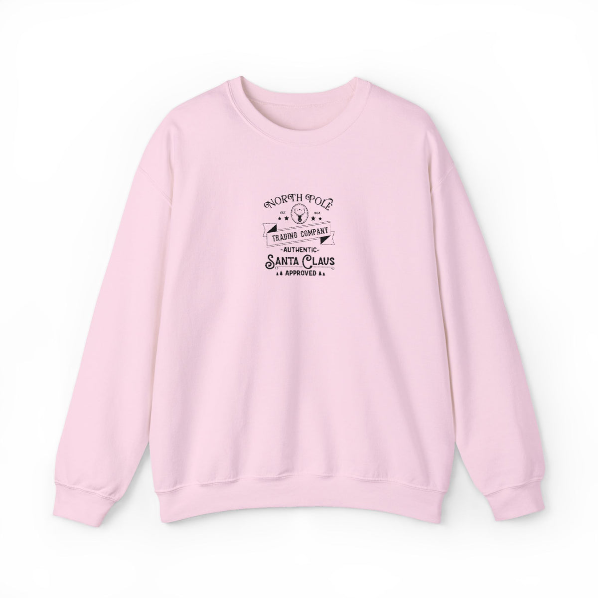 North Pole Embroidered Sweatshirt For Christmas Movie Night Vintage Christmas Crewneck Cozy Holiday – product image 11