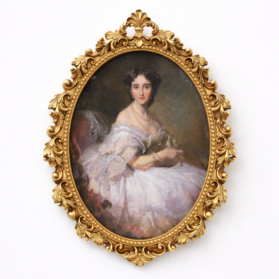 Ornate Gold Picture Frame - main product view