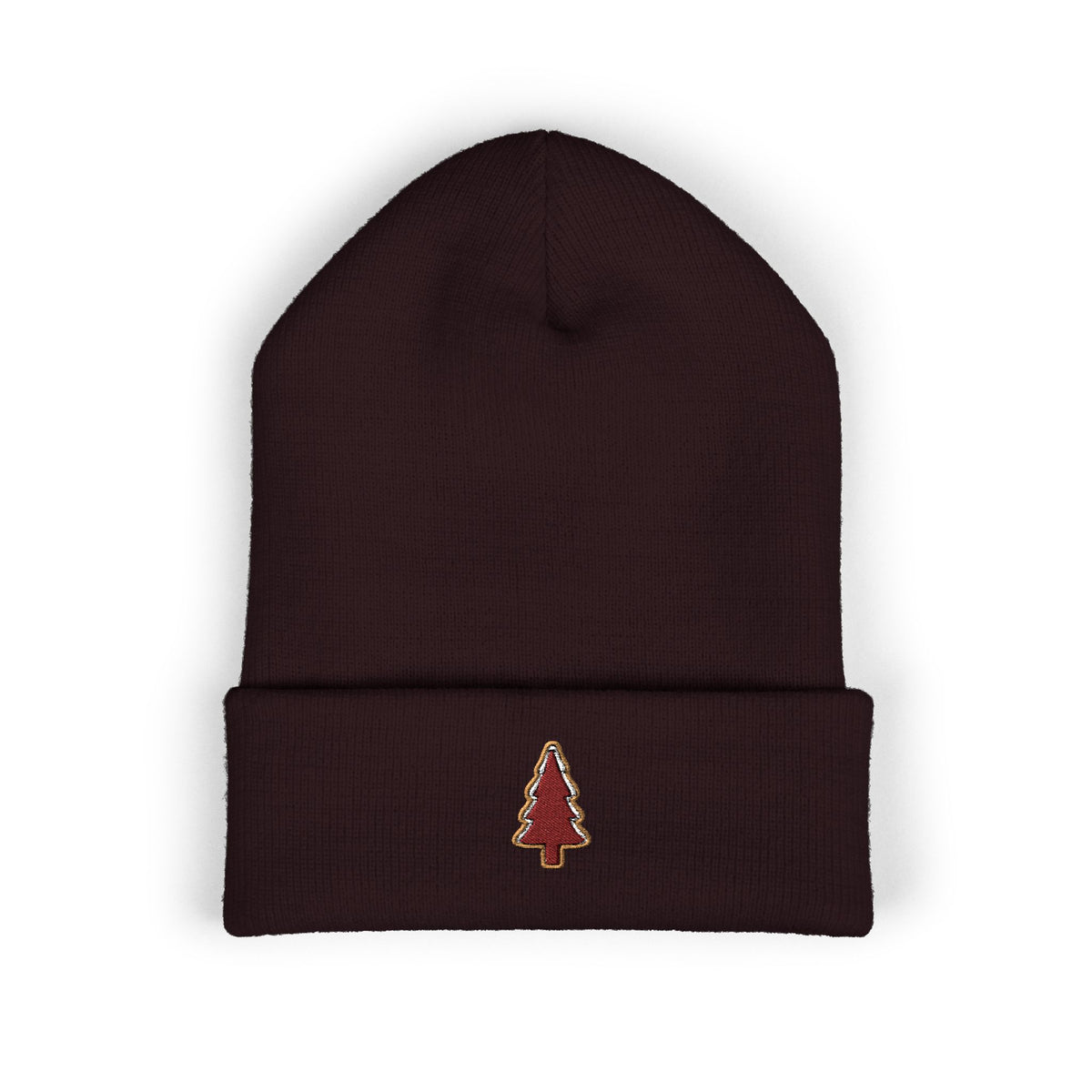 Pine Tree Beanie Outdoorsy Winter Hat Cozy Knit Cap For Hiker Mountain Lover Headwear Camping Gift – product image 4