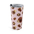 Pink Leopard Tumbler Gift For Her Safari Coffee Cup Animal Print Travel Mug Cute Desk Cup South