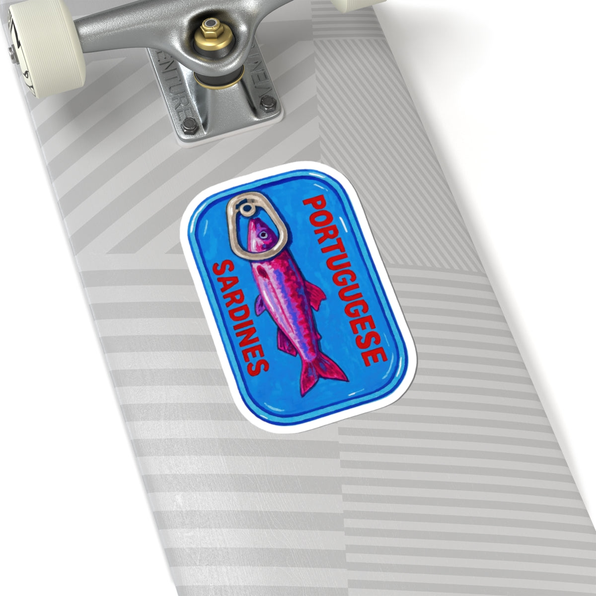 Portugal Travel Planner Sticker Portuguese Sardine Stickers For Phone Decal Retro Tin Fish Sticker – product image 2