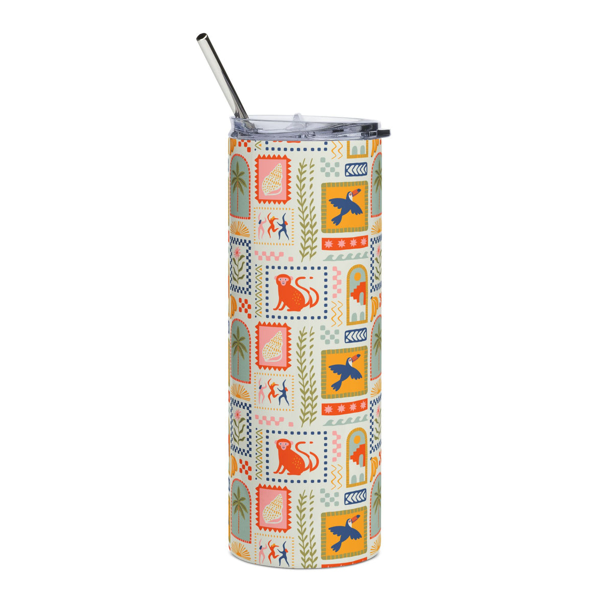 Portugal Tumbler Gift For Traveler Beach Mug Present For Girlfriend Mediterranean Aesthetic Italy – product image 3