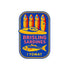Portuguese Sardine Tin Sticker For Foodie Gift Decal For Mediterranean Summer Lover Retro Lisbon – product image 4
