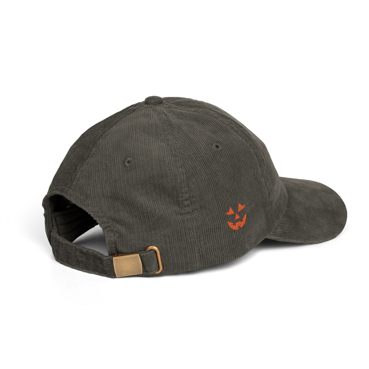 Pumpkin Embroidered Corduroy Hat Halloween Jack O Lantern Cap Fall Outfit Aesthetic Spooky Season – product image 5