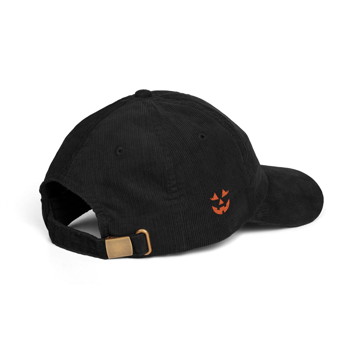 Pumpkin Embroidered Corduroy Hat Halloween Jack O Lantern Cap Fall Outfit Aesthetic Spooky Season – product image 8