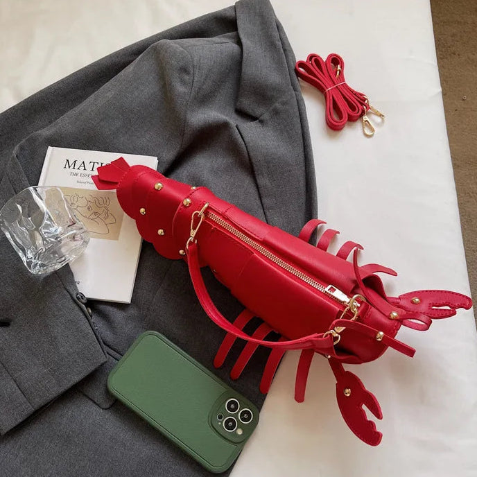 red lobster crossbody bag novelty phone purse product view 5
