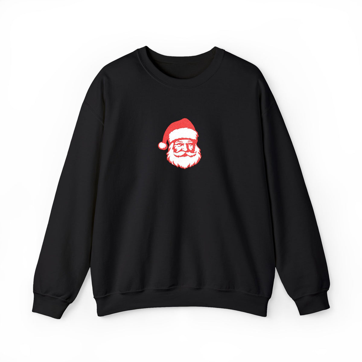 Santa Face Christmas Sweatshirt Gift For Best Friend Holiday Crewneck Present For Women Vintage – product image 5