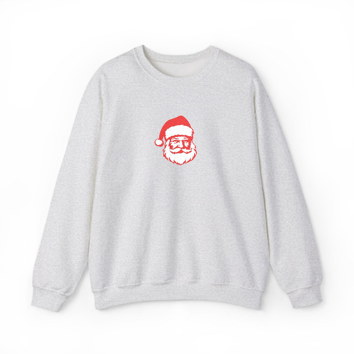Santa Face Christmas Sweatshirt Gift For Best Friend Holiday Crewneck Present For Women Vintage – product image 8