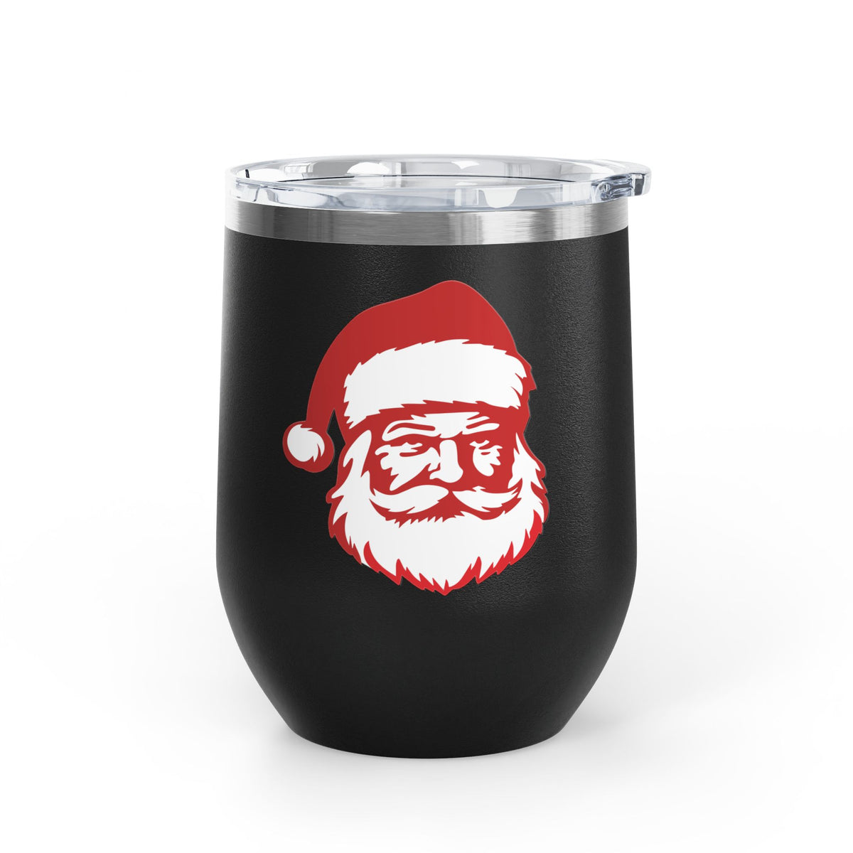 Santa Wine Tumbler Christmas Gift for Wine Lovers Festive Holiday Cup Cute Stainless Steel Travel Mug – product image 8