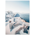 Santorini Greece Wall Art Poster Print For Mediterranean Travel Decor Fine Art For Modern Home Interiors – product image 3