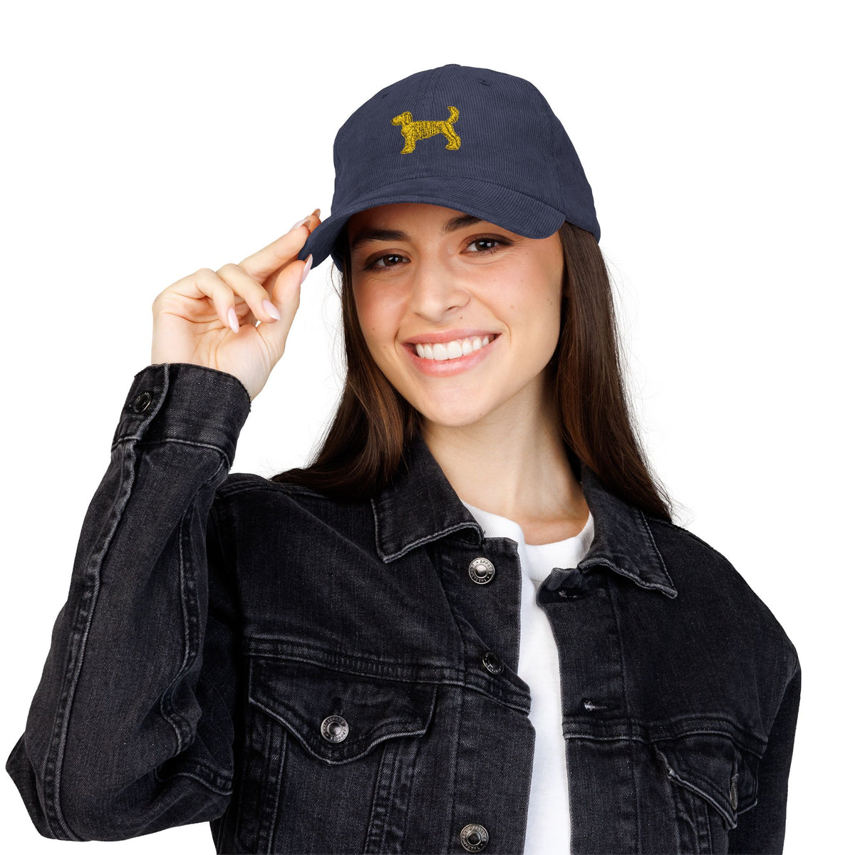 Scottish Terrier Corduroy Hat Embroidered Dog Cap Pet Mom Present Vintage Canine Headwear Casual – product image 17