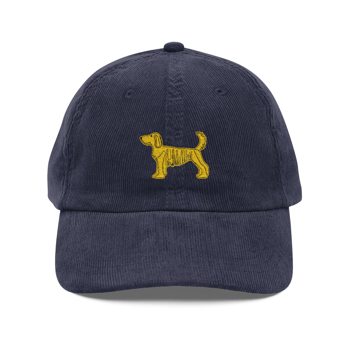 Scottish Terrier Corduroy Hat Embroidered Dog Cap Pet Mom Present Vintage Canine Headwear Casual – product image 3