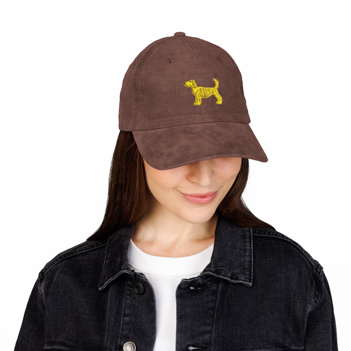 Scottish Terrier Corduroy Hat Embroidered Dog Cap Pet Mom Present Vintage Canine Headwear Casual – product image 8
