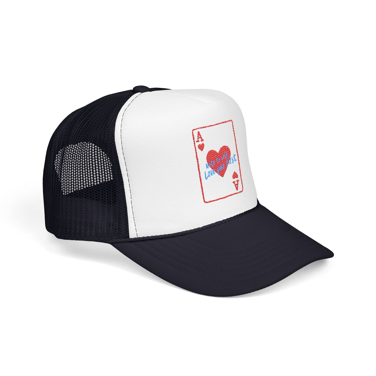Self Love Trucker Hat Embroidered Ace Cap Womens Confidence Headwear Adjustable Foam Snapback – product image 14