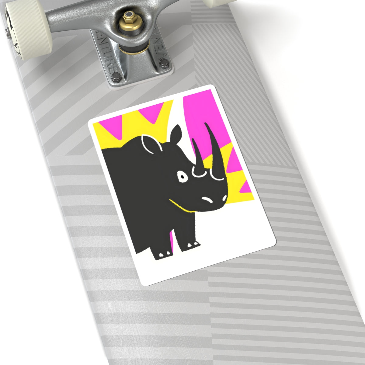 South African Rhino Sticker Safari Animal Decal African Wildlife Gift For Animal Lover Nature Lover – product image 2