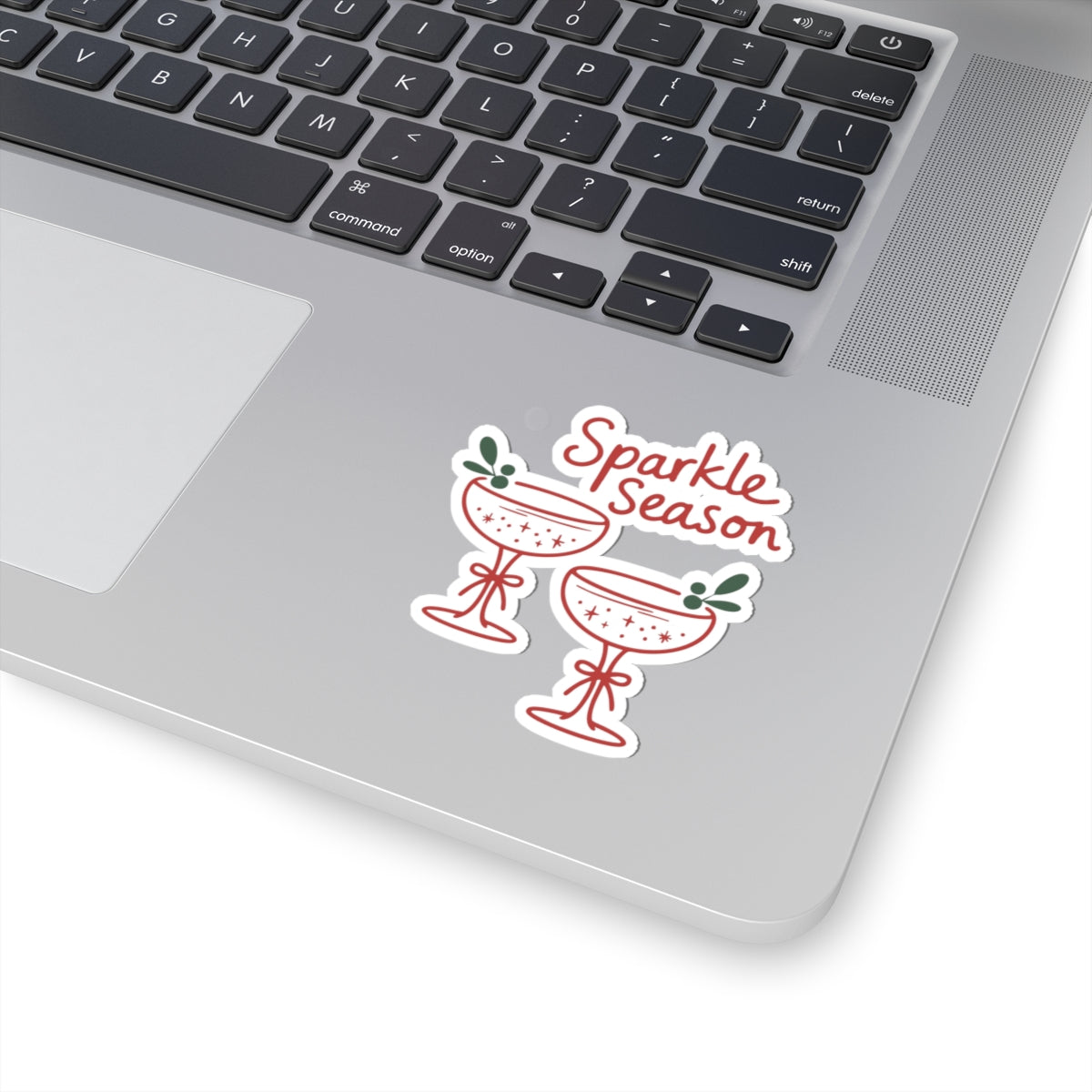Sparkle Season Christmas Sticker Gift For Best Friend Cocktail Glass Decal Holiday Party Vinyl Laptop – product image 4