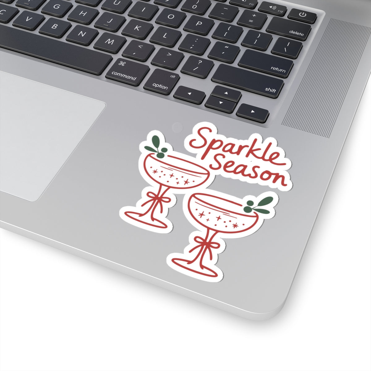 Sparkle Season Christmas Sticker Gift For Best Friend Cocktail Glass Decal Holiday Party Vinyl Laptop – product image 6