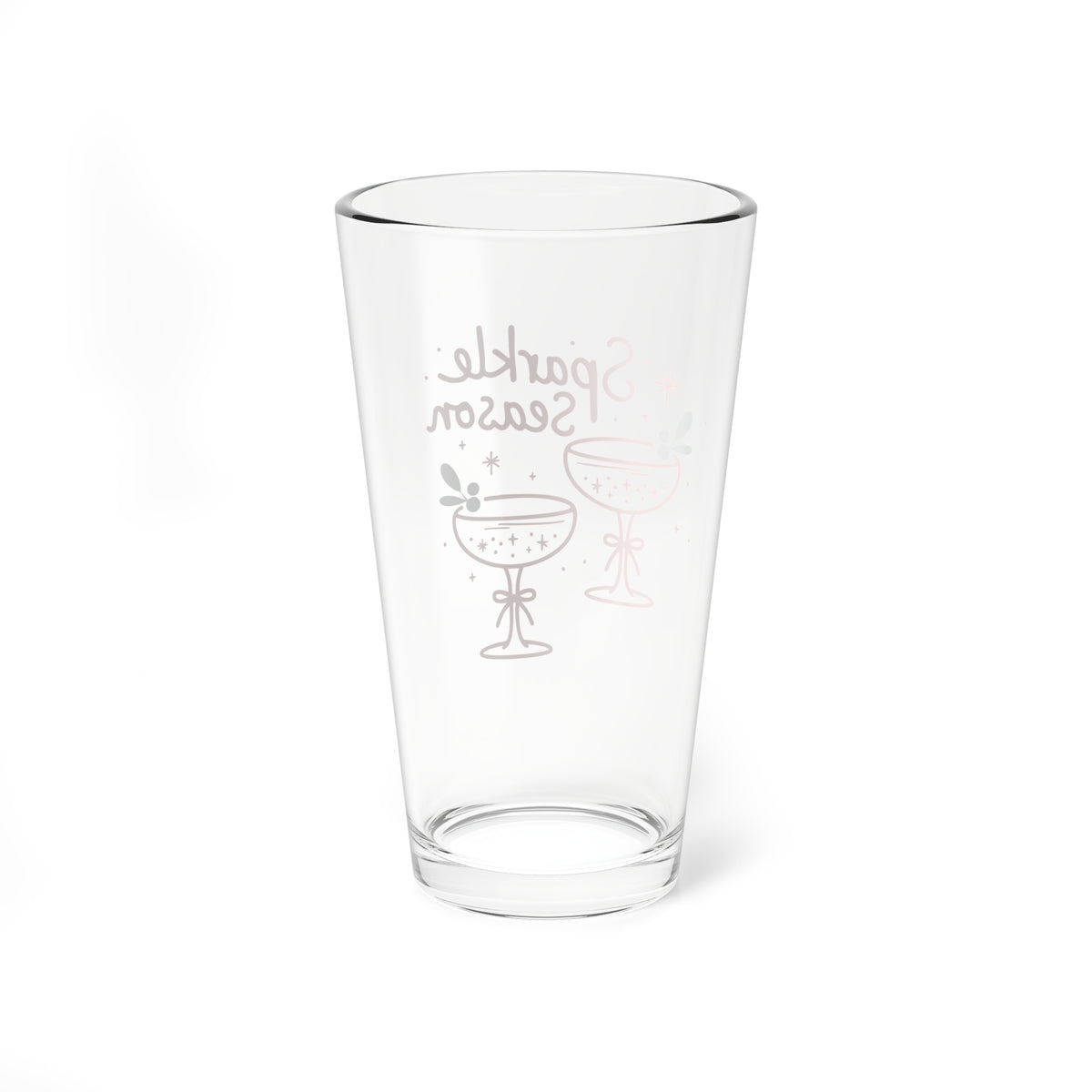 Sparkle Season Mixing Glass Gift For Best Friend Christmas Cocktail Cup Present For Cousin Festive – product image 3