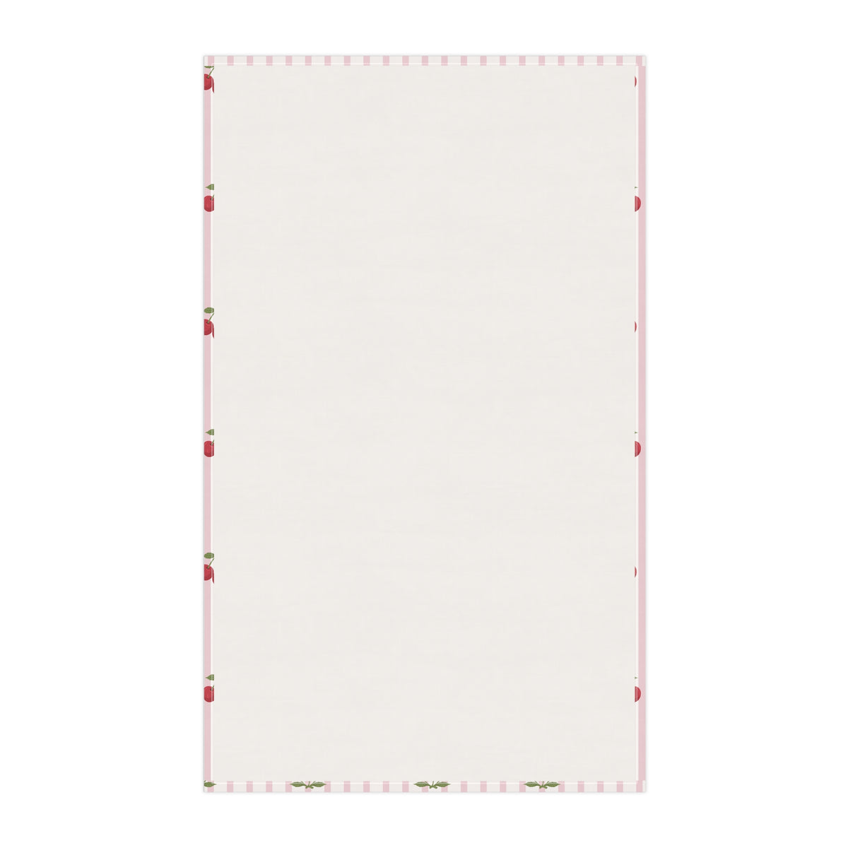 Striped Tea Towel Kitchen Towel Cherries Cherry Kitchen Towel Striped Dish Towel Pastel Kitchen Linen – product image 4