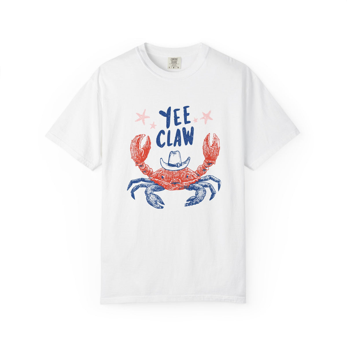 Summer Crab T Shirt Gift For Her Coastal Seafood Tee Beach Vacation Outfit Western Graphic Festival