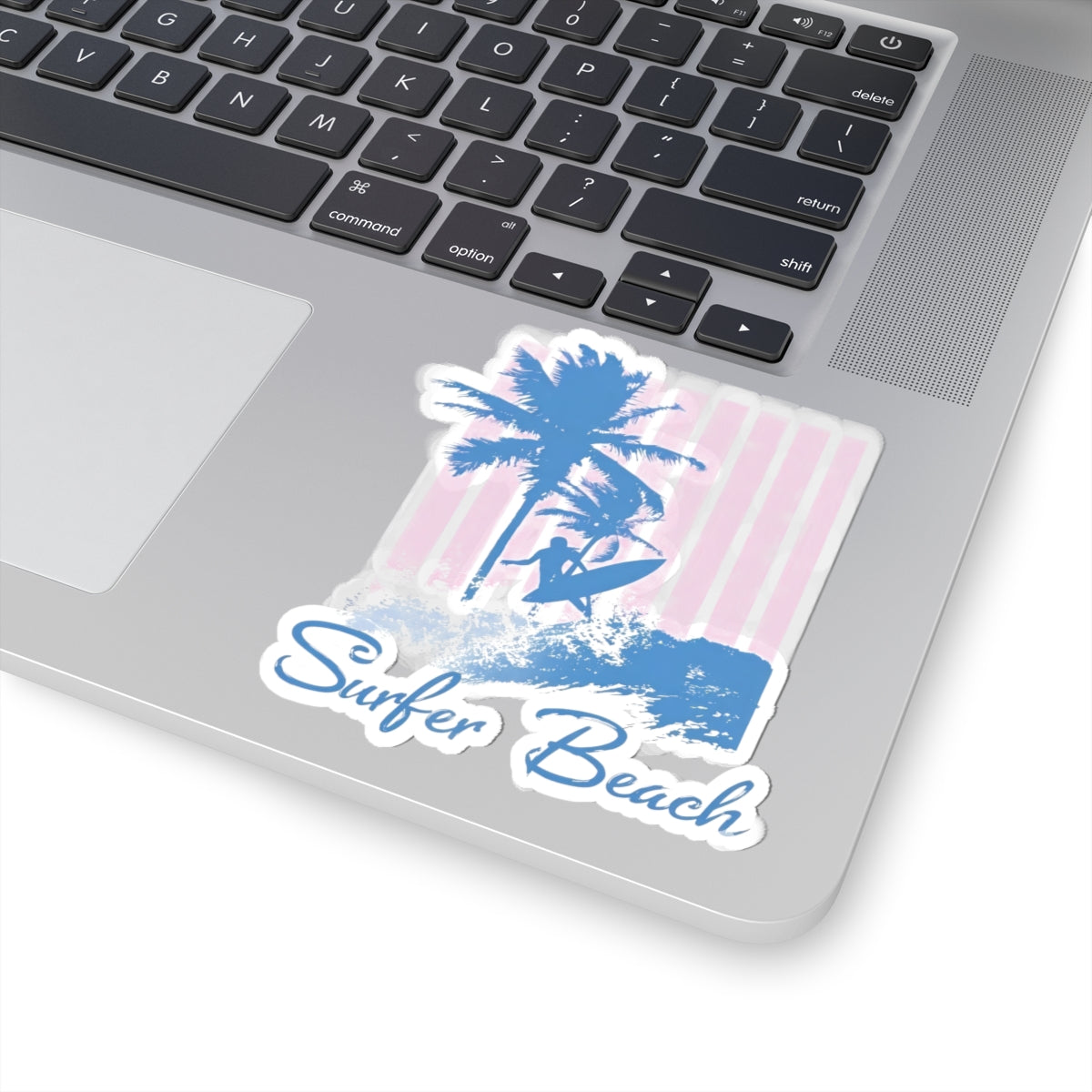 Surfer Beach Sticker For Surfboard Gift For Surfer Coastal Wave Decal Beach Lover Gift Sticker For – product image 2
