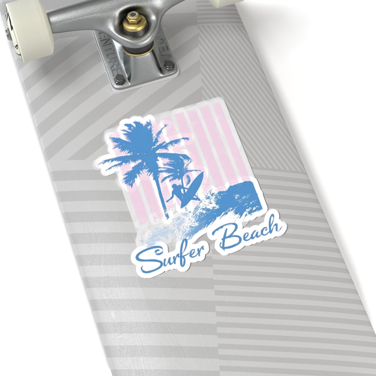 Surfer Beach Sticker For Surfboard Gift For Surfer Coastal Wave Decal Beach Lover Gift Sticker For – product image 3