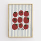 tomato wall art alternate product view