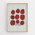 tomato wall art alternate product view