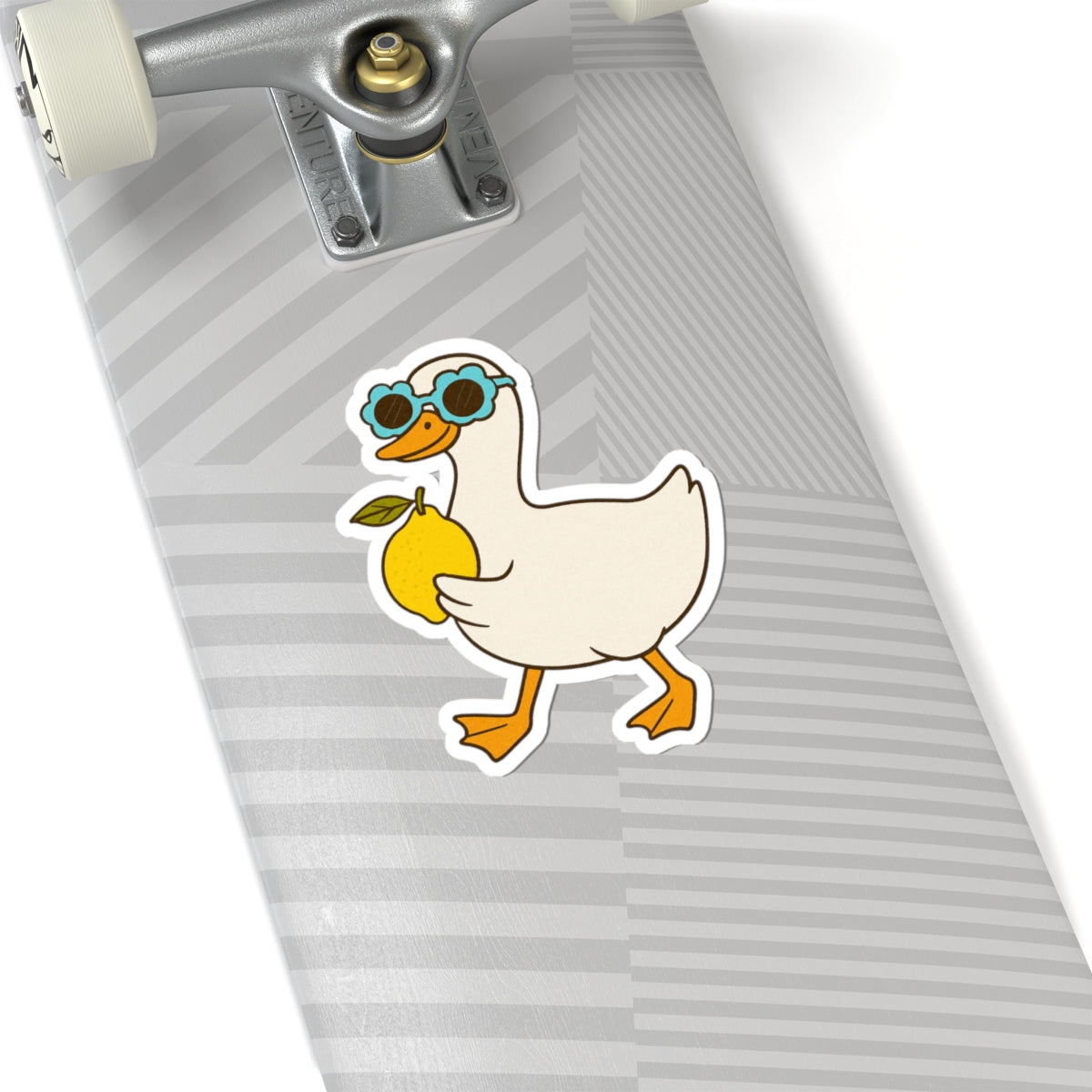 Trendy Silly Goose Sticker for Cottagecore Lovers Cute Duck Decal Funny Summer Laptop Sticker – product image 2