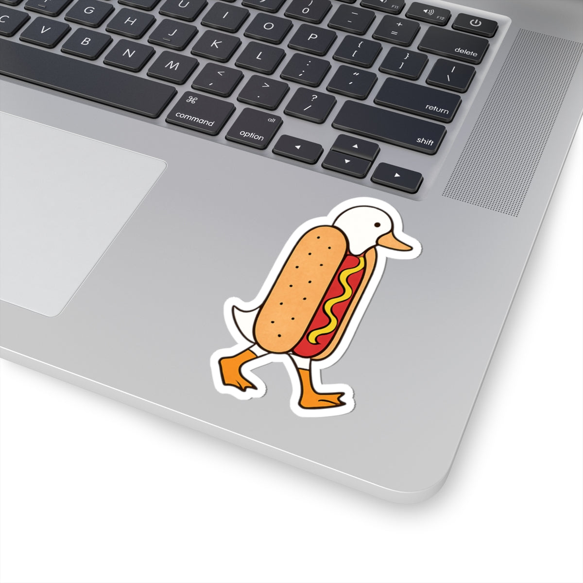 Trendy Sticker Hot Dog Goose Vinyl For Foodie Gift Lover Cute Goose Meme Decal For Water Bottle – product image 2