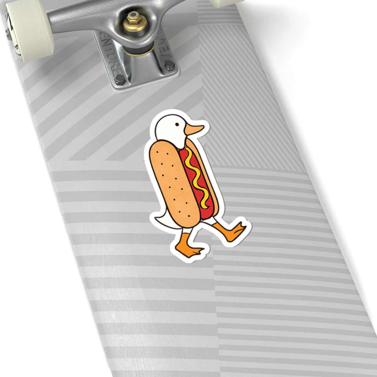 Trendy Sticker Hot Dog Goose Vinyl For Foodie Gift Lover Cute Goose Meme Decal For Water Bottle – product image 3