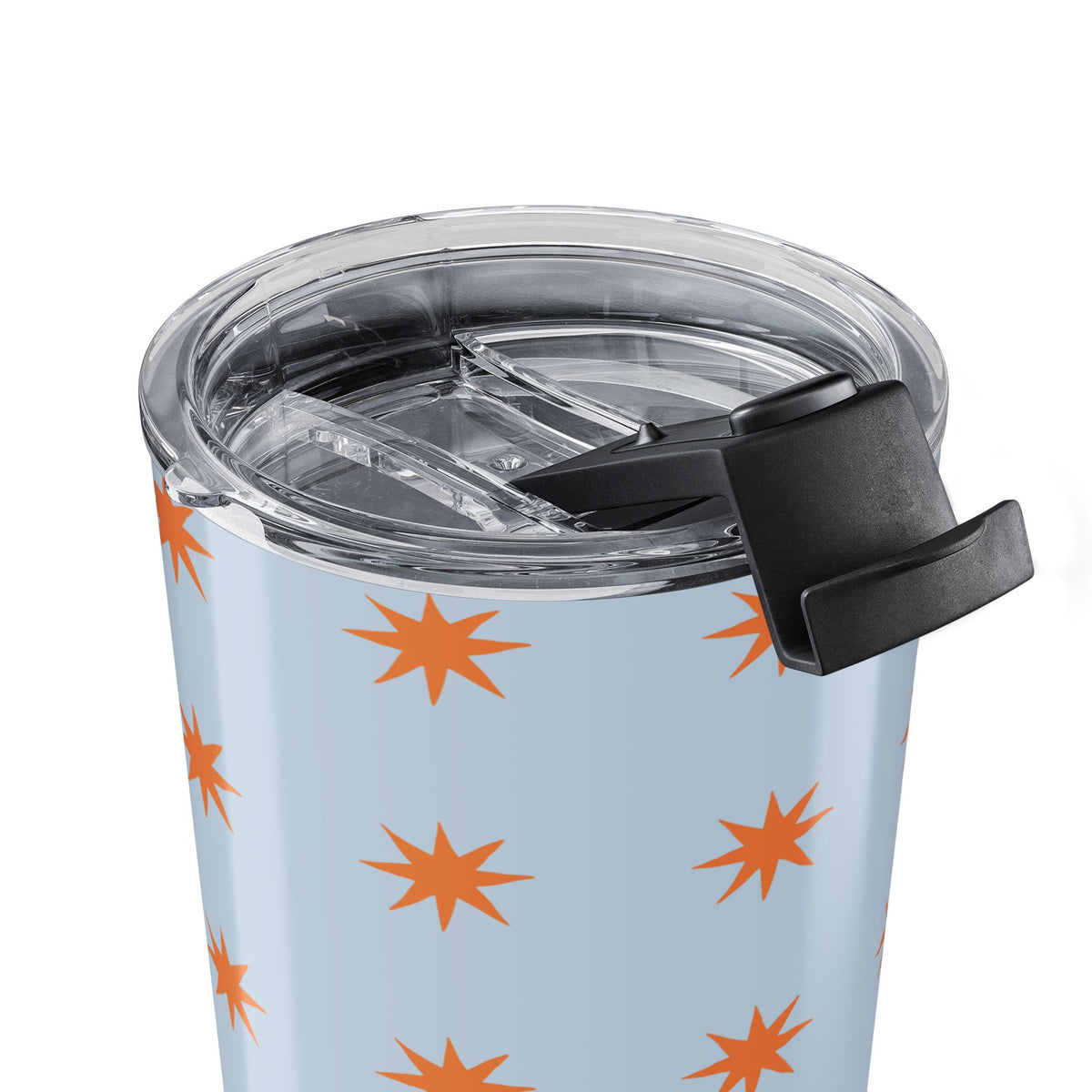 Tumbler Gift For Her Birthday Blue Star Pattern Tumbler Cup Stainless Steel Travel Mug Insulated – product image 3