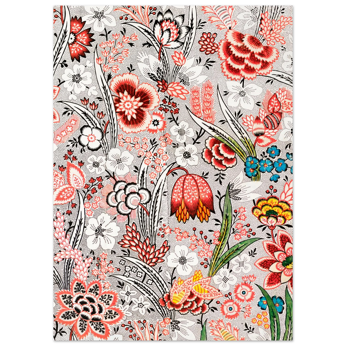 Vintage Botanical Wall Art Flowers Poster Print Cottagecore Floral Artwork For Romantic Interiors #PD_851 – product image 4