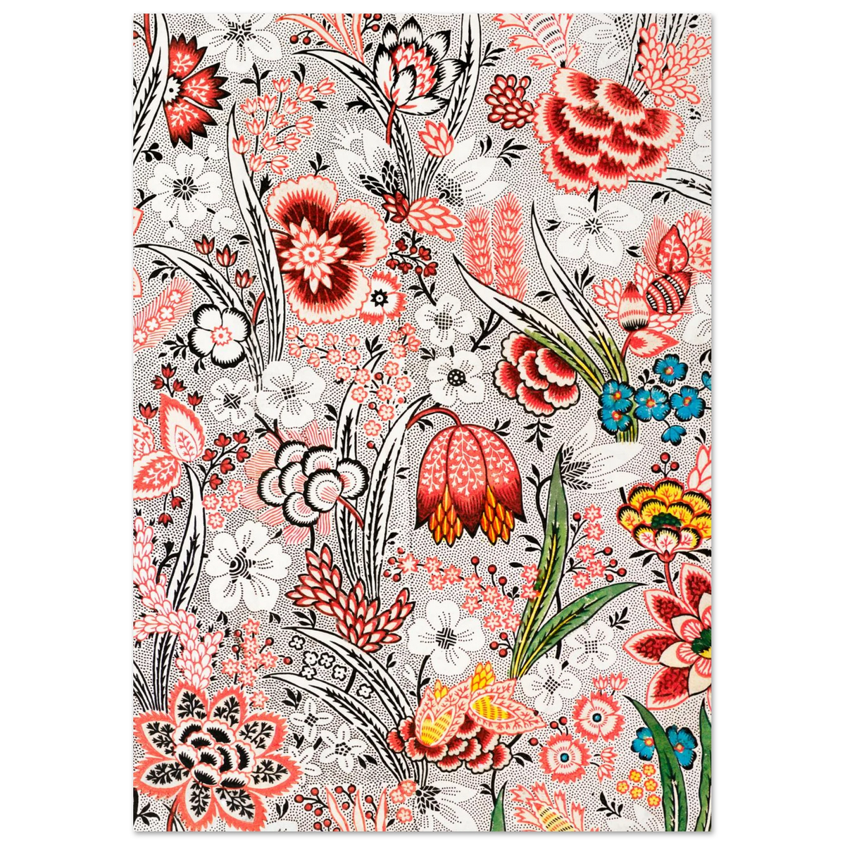 Vintage Botanical Wall Art Flowers Poster Print Cottagecore Floral Artwork For Romantic Interiors #PD_851 – product image 6