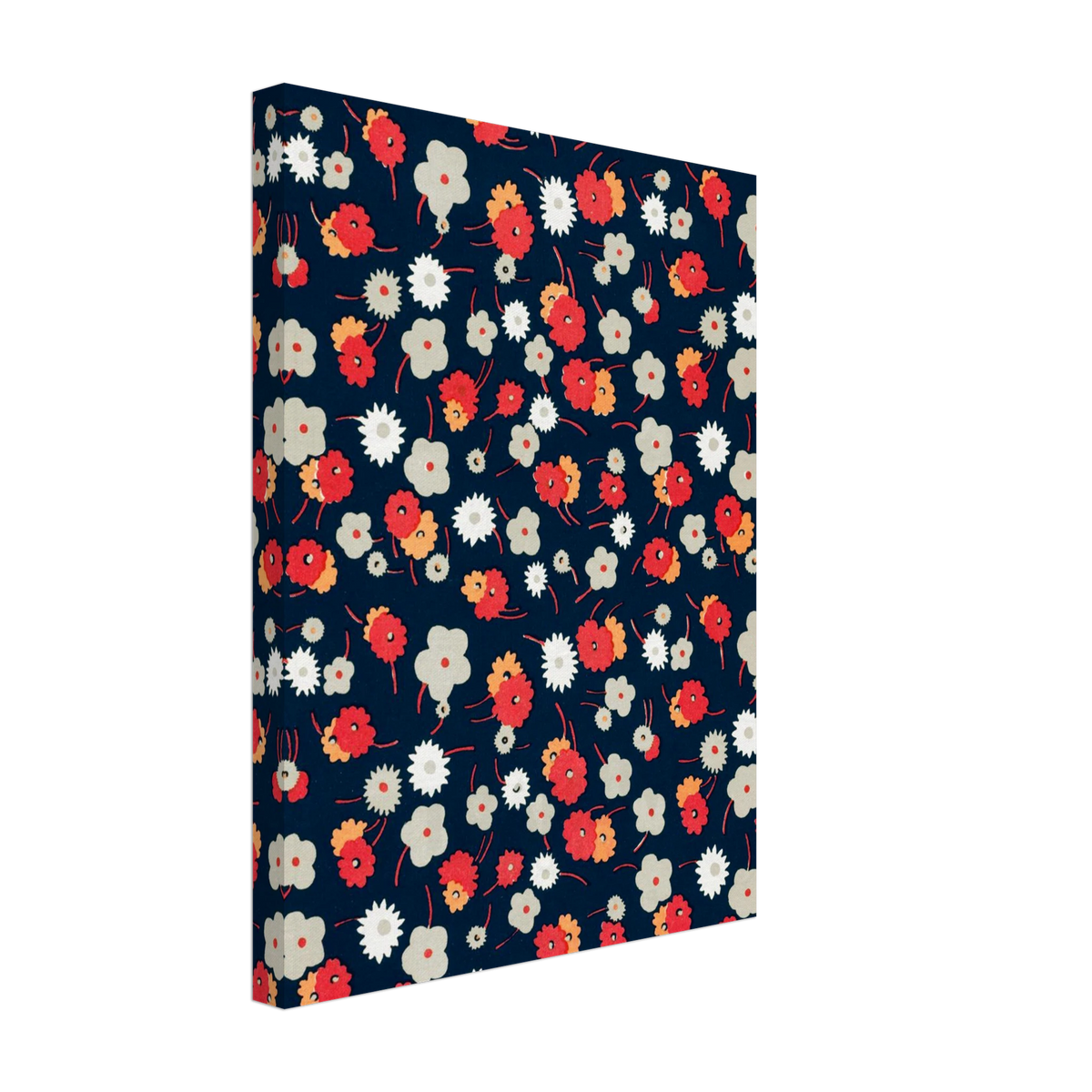 Vintage Floral Wall Art Botanical Cottagecore Artwork Canvas Print For Curated Home Interiors #PD_845 – product image 4