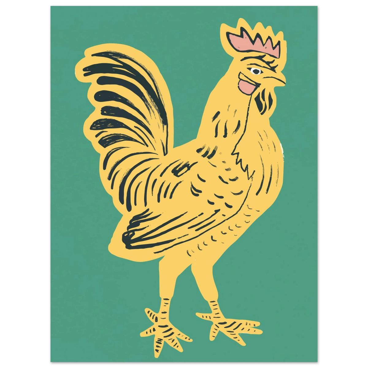 Vintage Rooster Wall Art Chicken Poster Print Rustic Farmhouse Artwork For Country Kitchen Interiors – product image 7