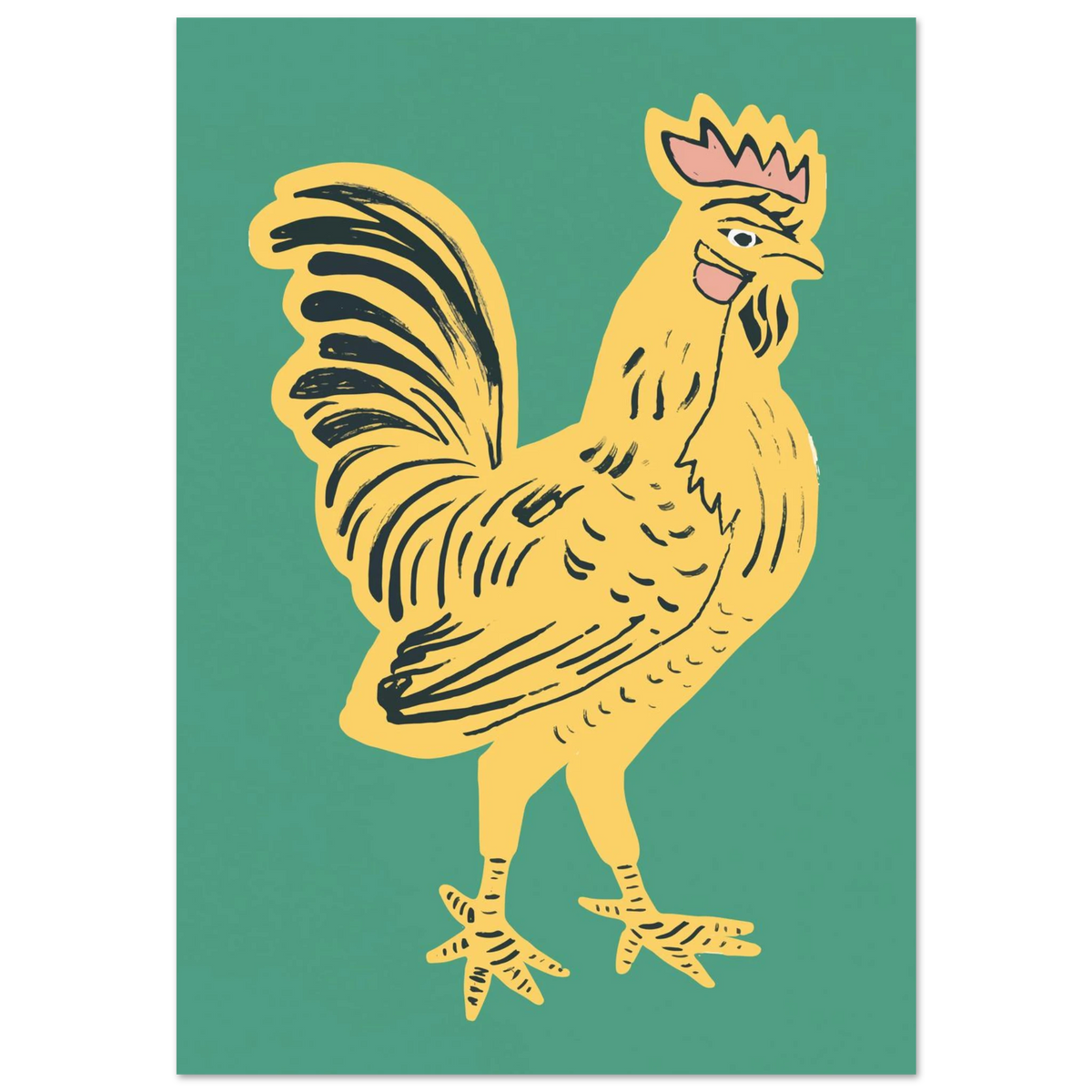 Vintage Rooster Wall Art Chicken Poster Print Rustic Farmhouse Artwork For Country Kitchen Interiors – product image 8