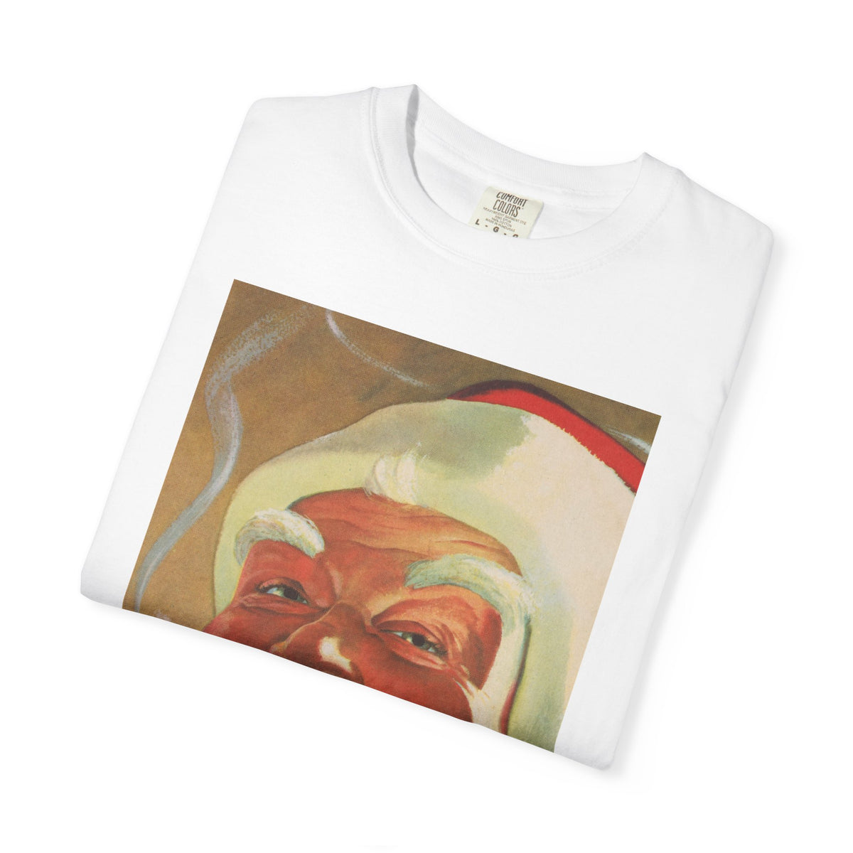 Vintage Santa Claus T Shirt Retro Christmas Graphic Tee For Men Christmas Top Nostalgic Holiday Shirt – product image 4