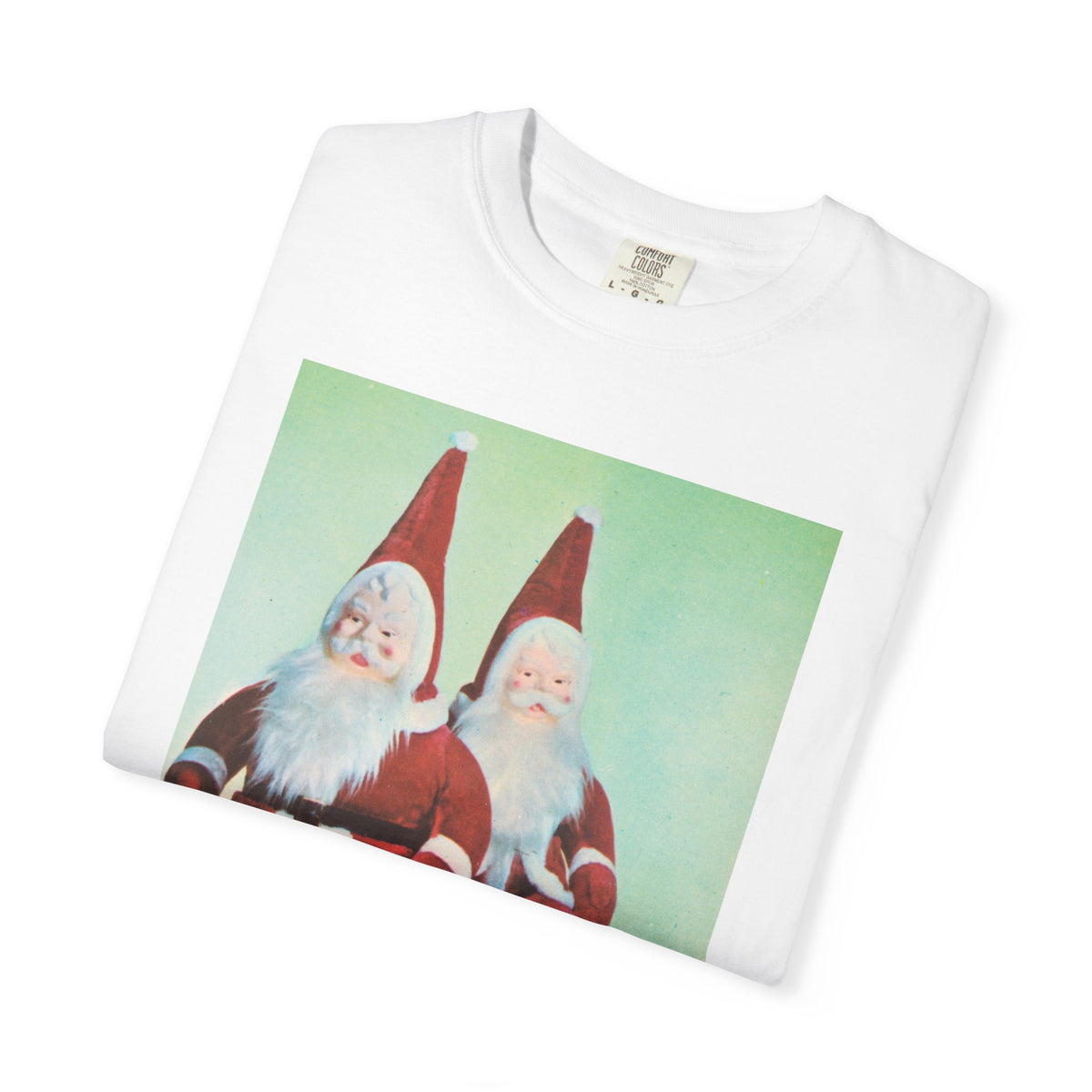 Vintage Santa T Shirt For Him Retro Christmas Graphic Tee For Boyfriend Christmas Mid Century Holiday – product image 2