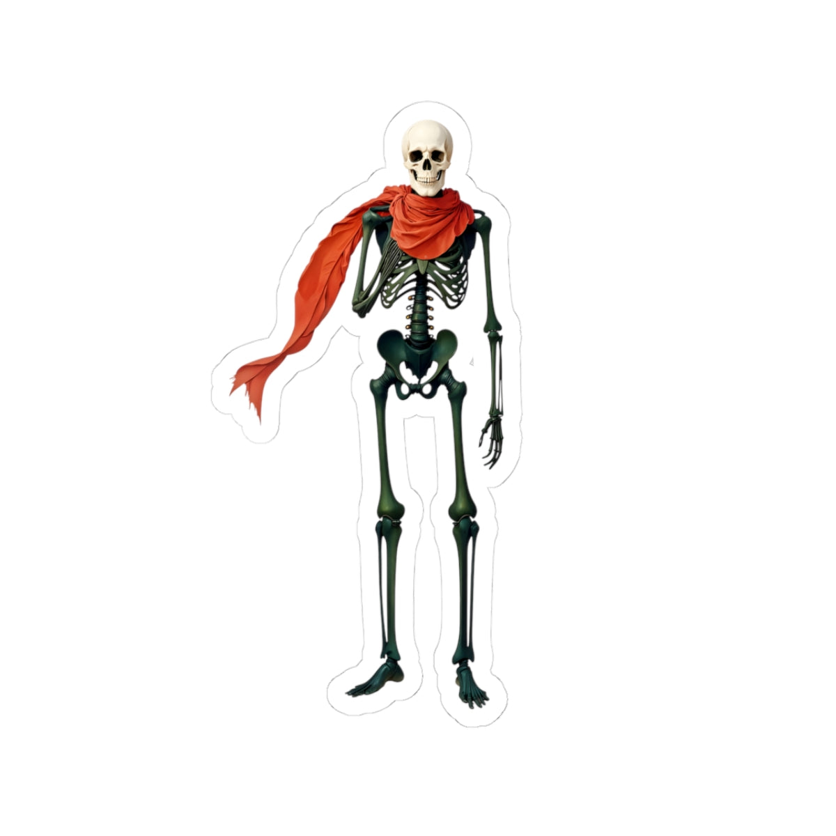 Whimsical Skeleton Stickers, Halloween Decor, Party Favors, Halloween Stickers Fall, Autumn Laptop