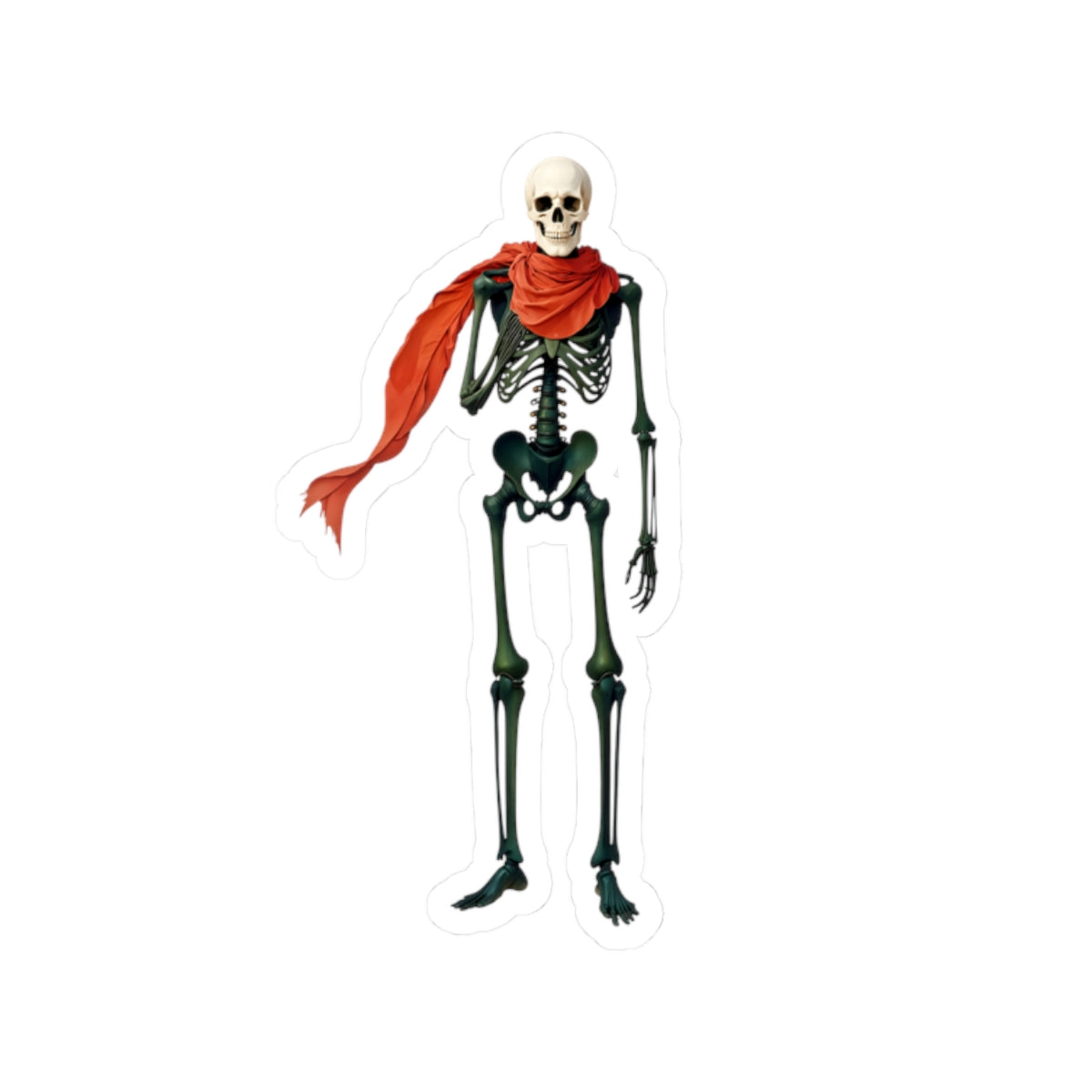 Whimsical Skeleton Stickers, Halloween Decor, Party Favors, Halloween Stickers Fall, Autumn Laptop – product image 4